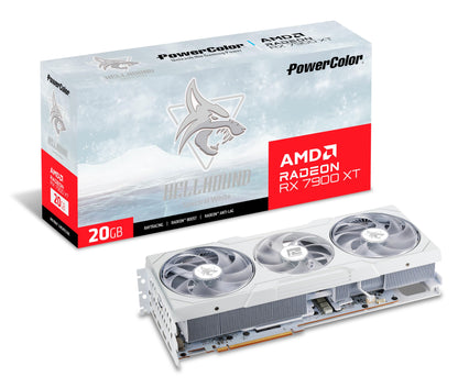 Powercolor RX 7900XT Hellhound Spectral White 20GB OC DDR6