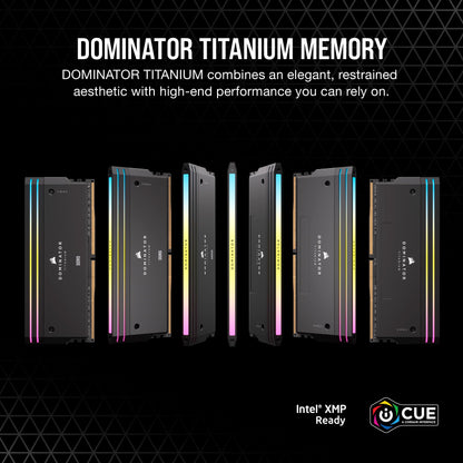 RAM Corsair D5 6600 96GB C32 Dom Titanium RGB K2