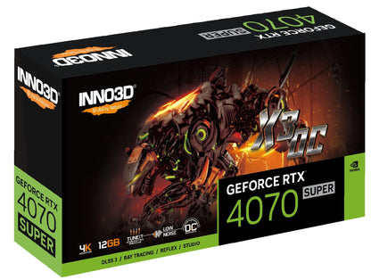 VGA Inno3D GeForce® RTX 4070 12GB SUPER X3 OC