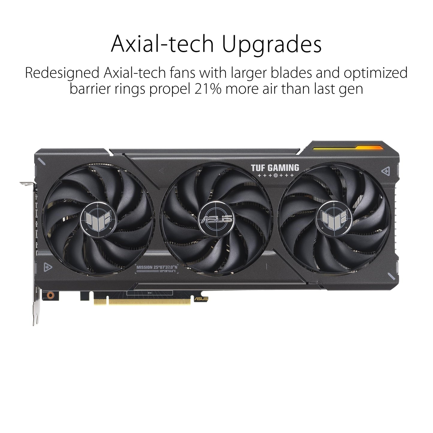 ASUS TUF GeForce RTX 4070 SUPER OC Grafikkarte - 12GB GDDR6X, HDMI, 3x DP