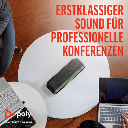 Poly Sync 40 Freisprecheinrichtung, Konferenzlösung, Teams zertifiziert, Bluetooth, USB-A & USB-C