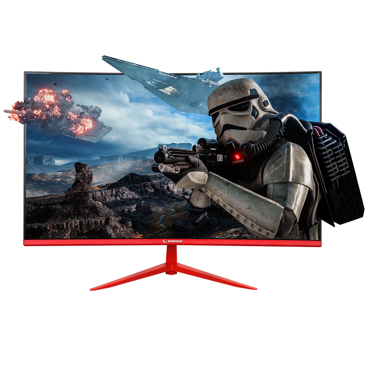 Rampage BLAZE BL27R165C 27" 165Hz 1ms CSOT VA Full HD FreeSync PC Curved Gaming Monitor