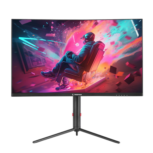 Rampage PRIME PR27R165QC 27" 165Hz 1ms CSOT VA QHD 2K FreeSync RGB Pivot PC Curved Gaming Monitor