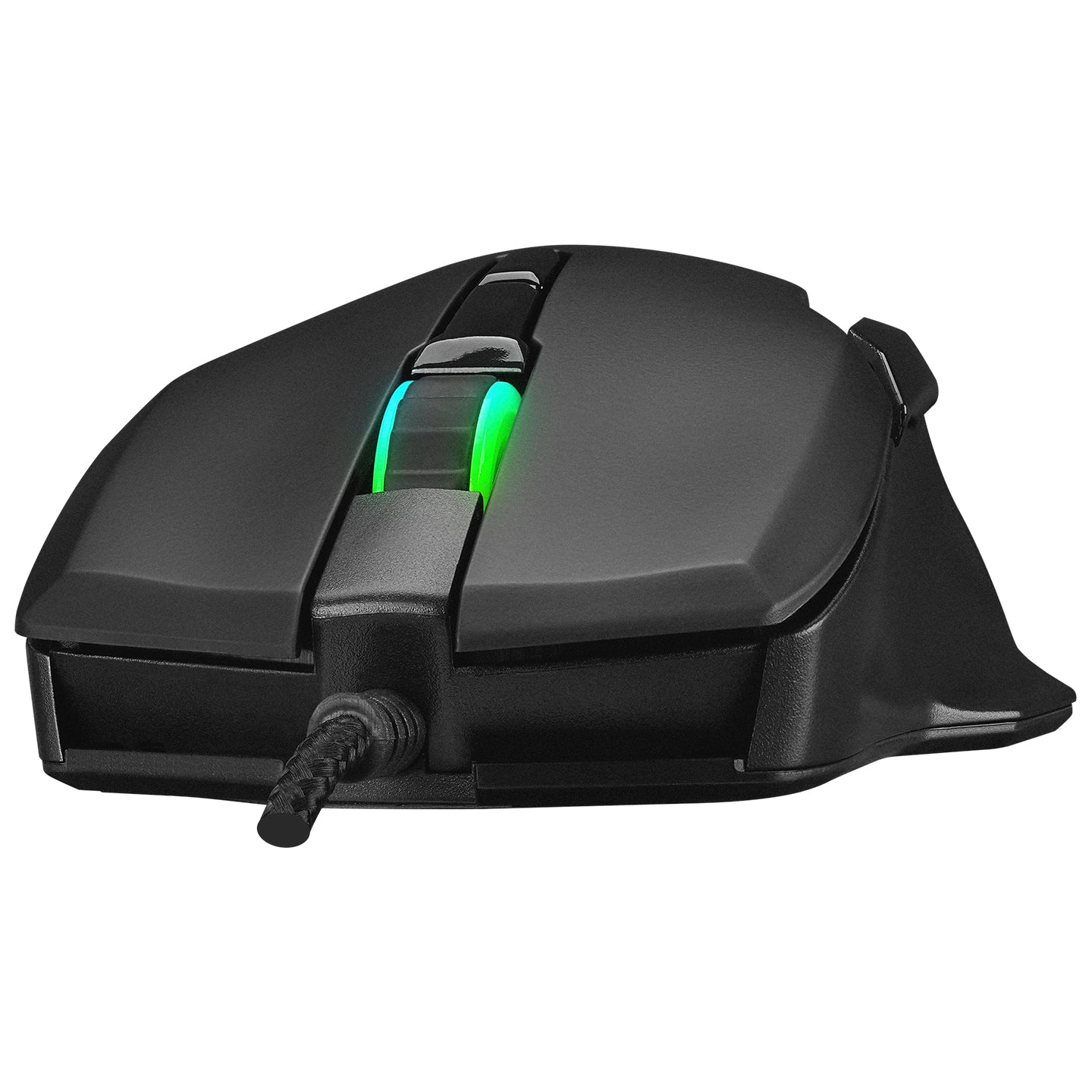 Rampage SMX-R45 ORBIT Black Wired  6400dpi Huano S 7D RGB Illuminated USB Professional Gaming Mouse