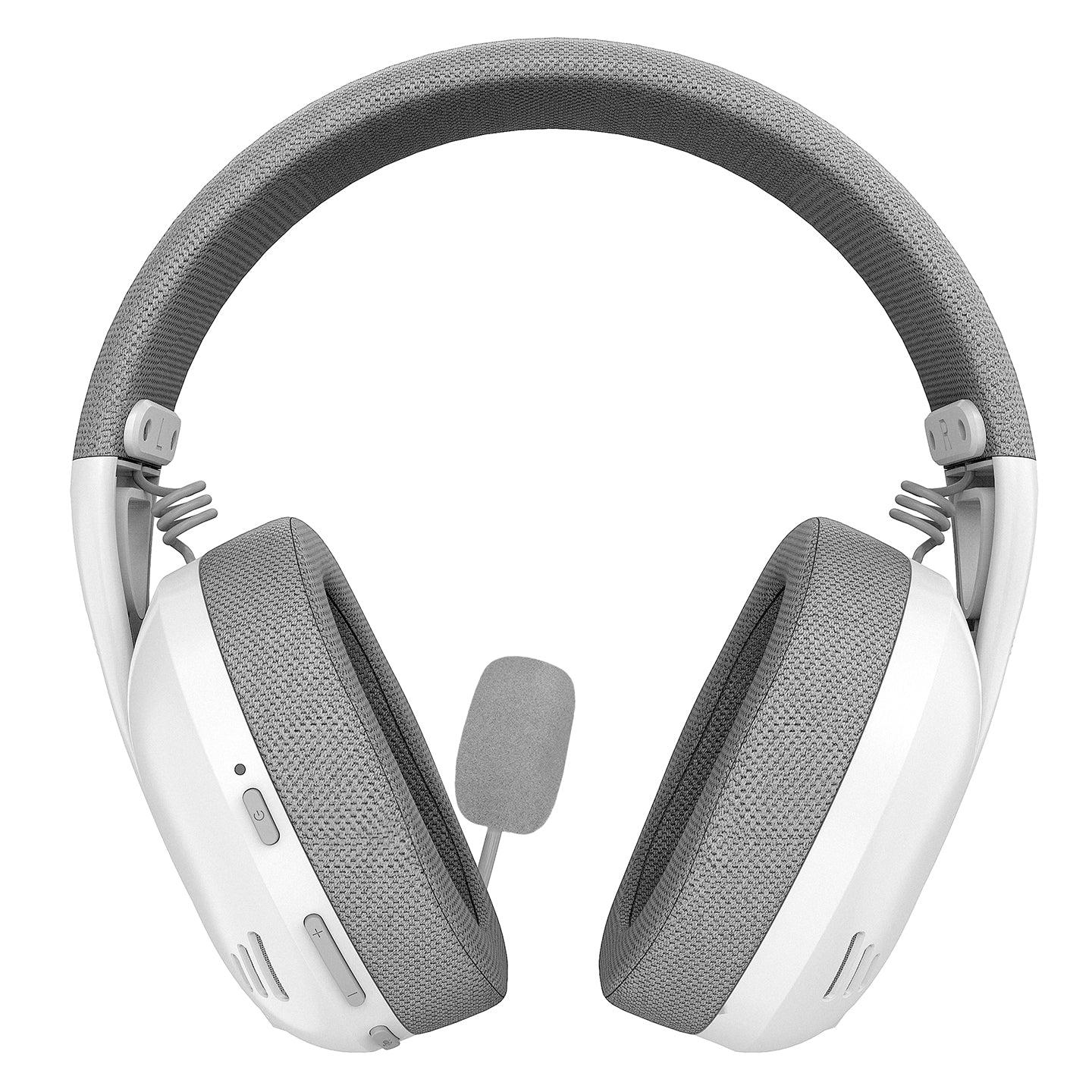 Rampage Crack H11 White/Gray Wireless 2.4G Bluetooth Gaming Headset with Microphone