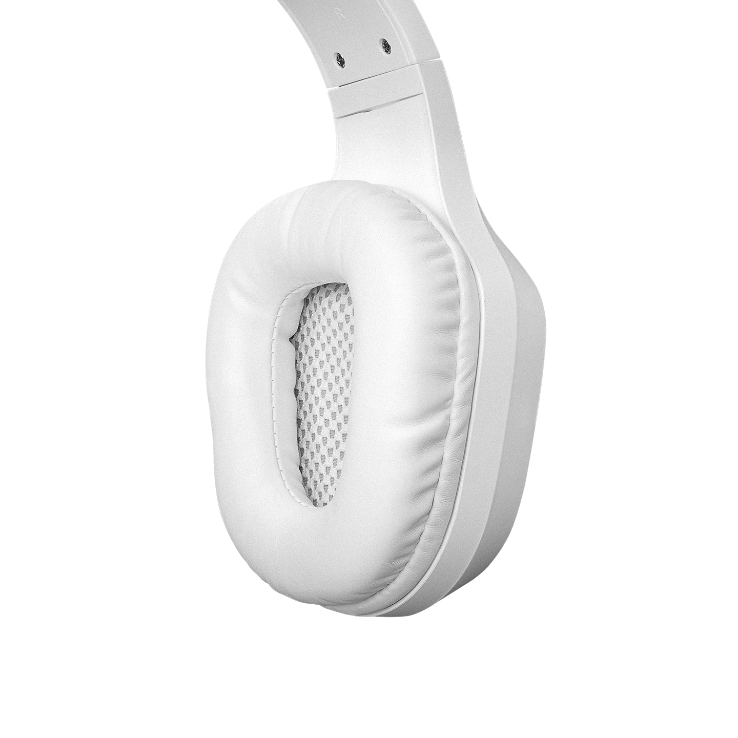 Rampage RM-K90 VECTOR White RGB LED 3.5mm Gaming Headset with Mic and Volume control on earcup. flexible Microphone