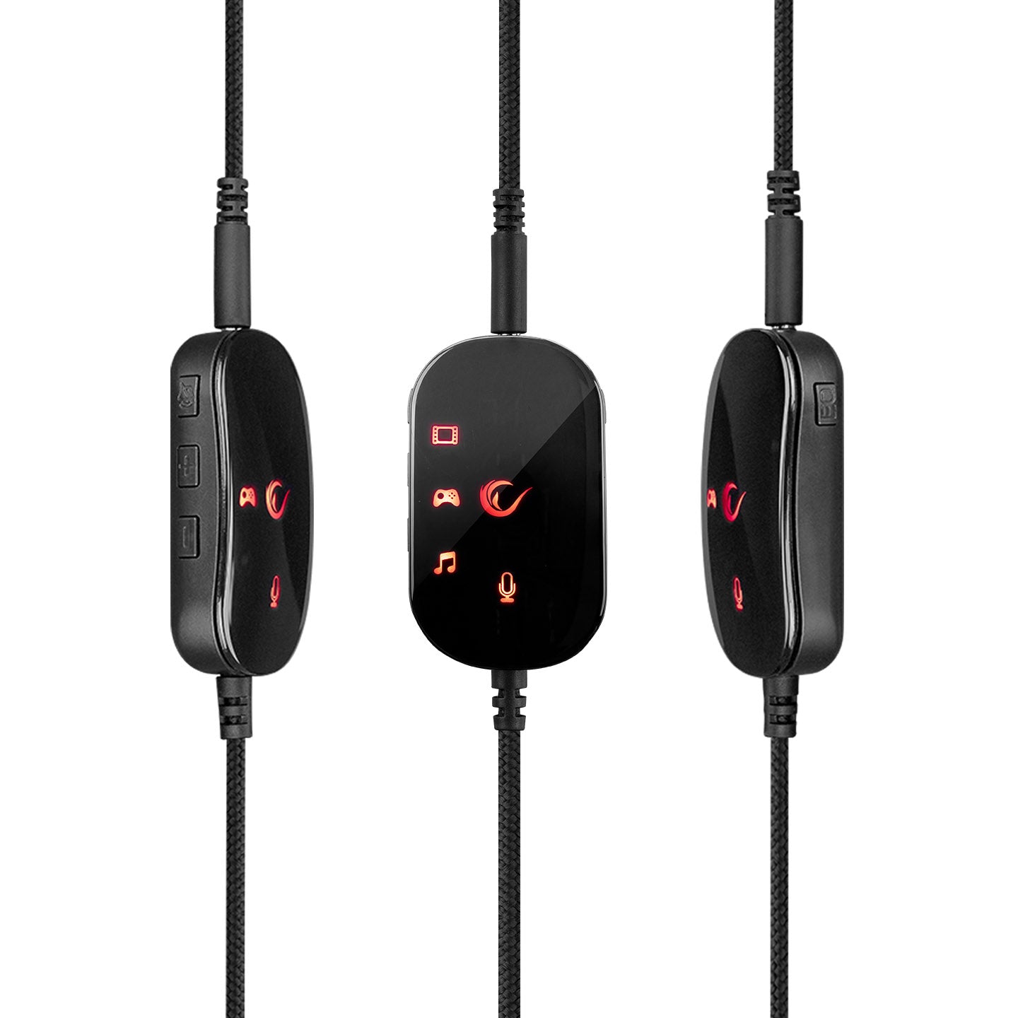 Rampage RM-K99 X-PIKE USB 7.1 Sound Card PC PS Mobile Surround Gaming Headset with Microphone