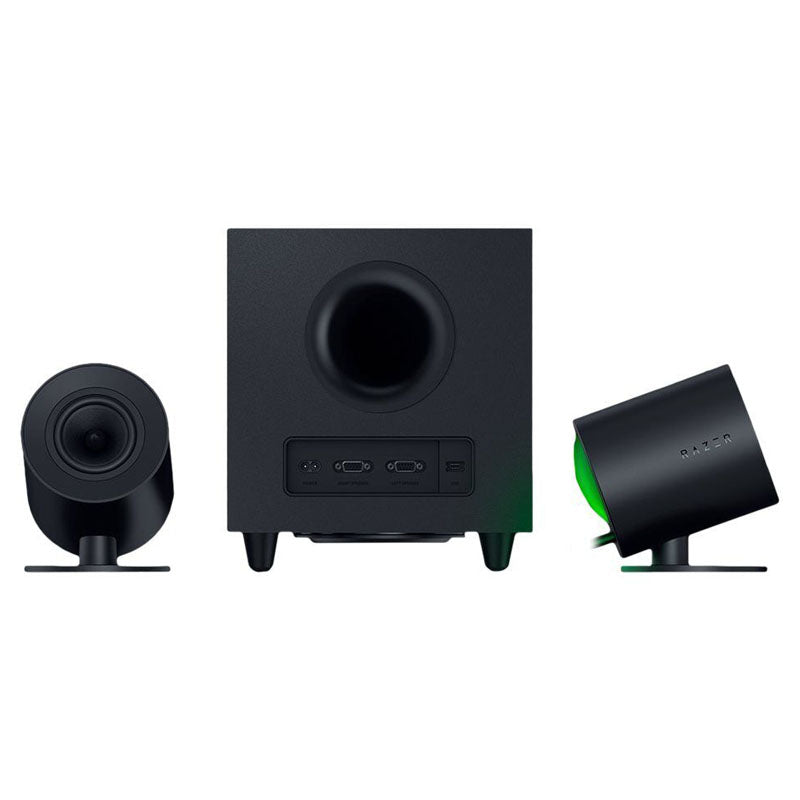 Razer Nommo V2 Lautsprechersystem - 2.1 Lautsprechersystem mit Razer Chroma Beleuchtung