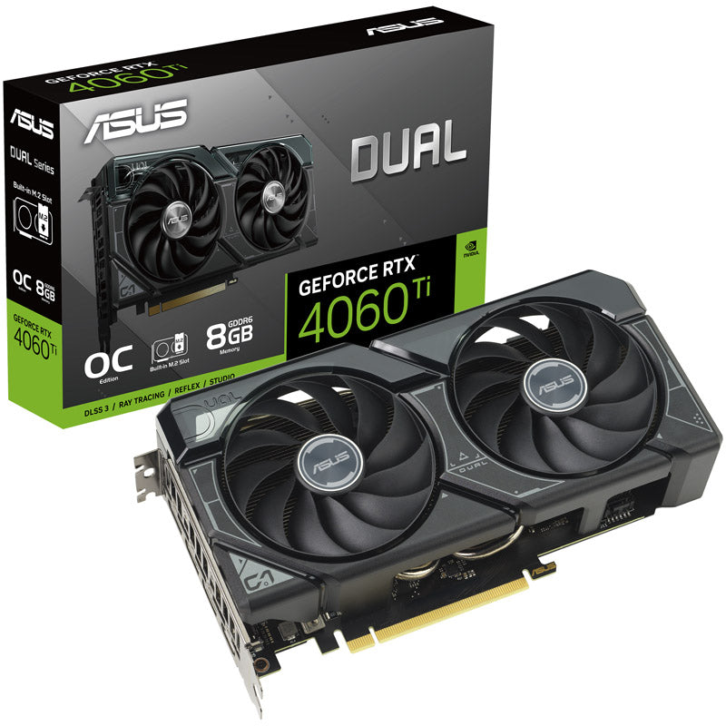 VGA Asus GeForce® RTX 4060TI 8GB DUAL SSD