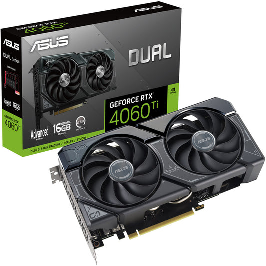 RTX 4060 Ti 16GB Asus Dual Advanced GDDR6 DUAL-RTX4060TI-A16G