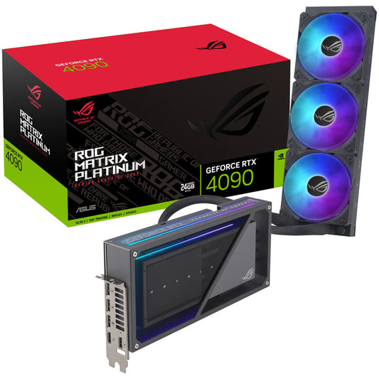 ASUS ROG Matrix GeForce RTX 4090 Platinum - 24GB GDDR6X, 2x HDMI, 3x DP