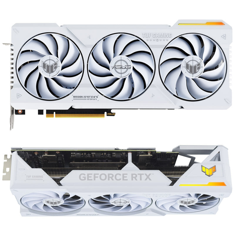 ASUS TUF GAMING GeForce RTX 4070 Ti OC 12GB WHITE - OC Edition - Grafikkarten - GeForce RTX 4070 Ti - 12 GB