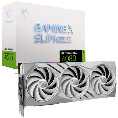 VGA MSI GeForce® RTX 4080 16GB Gaming X Slim White