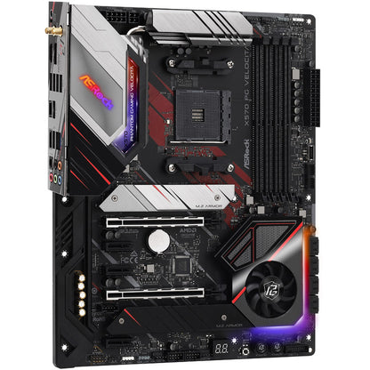 ASRock X570 PG Velocita, AMD X570 Mainboard - Sockel AM4, DDR4