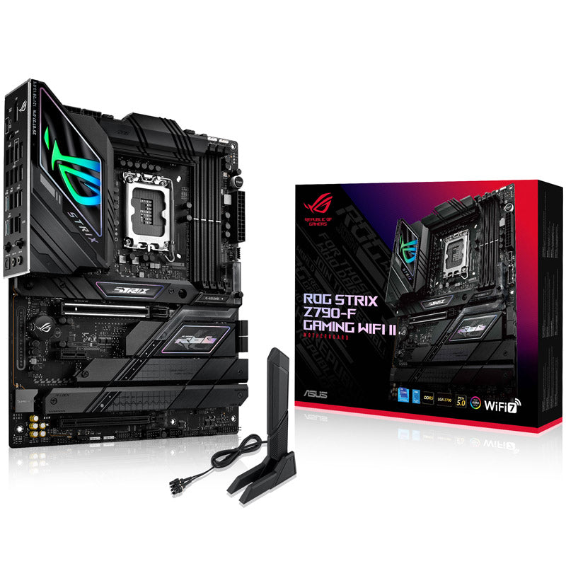 ASUS ROG Strix Z790-F Gaming WiFi II, Intel Z790 Mainboard, Sockel 1700, DDR5