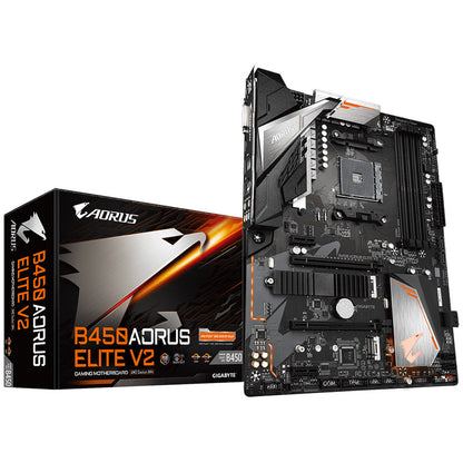 Gigabyte B450 Aorus Elite V2 Gaming Mainboard Sockel AM4