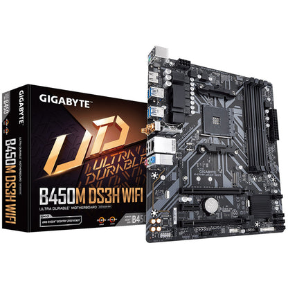 Gigabyte GA-B450M DS3H WIFI (AM4) (D)