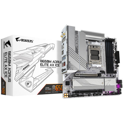 Gigabyte GA-B650M-AORUS Elite AX Ice (AM5) (D)