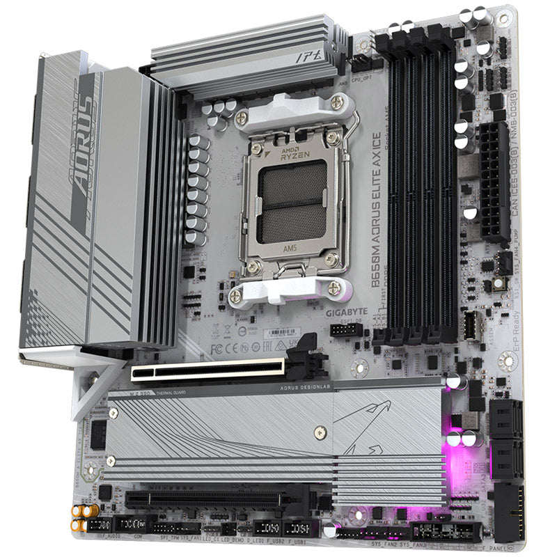 Gigabyte GA-B650M-AORUS Elite AX Ice (AM5) (D)