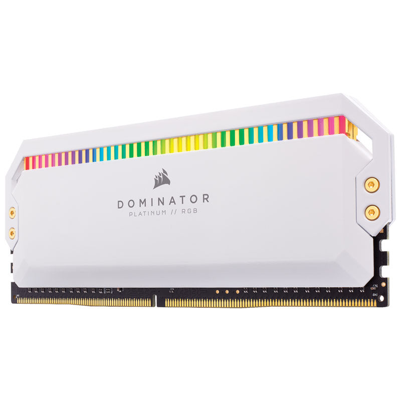 Corsair Dominator Platinum RGB, DDR4-3200, CL16 - 16 GB Dual-Kit, weiß