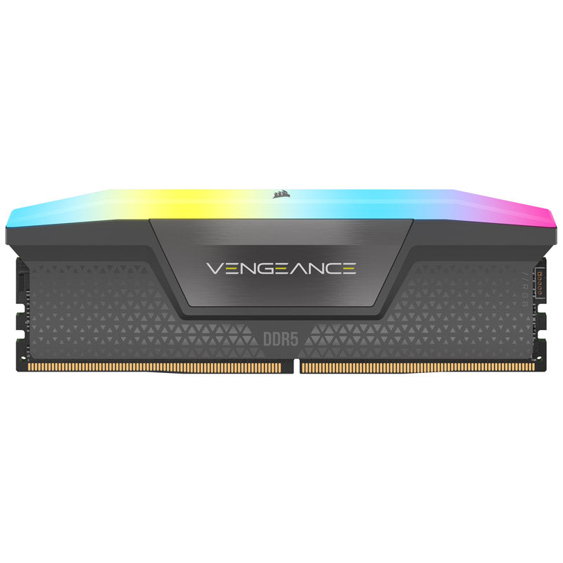 Corsair Vengeance RGB, DDR5-5200, CL40, AMD EXPO - 64 GB Dual-Kit, Grau