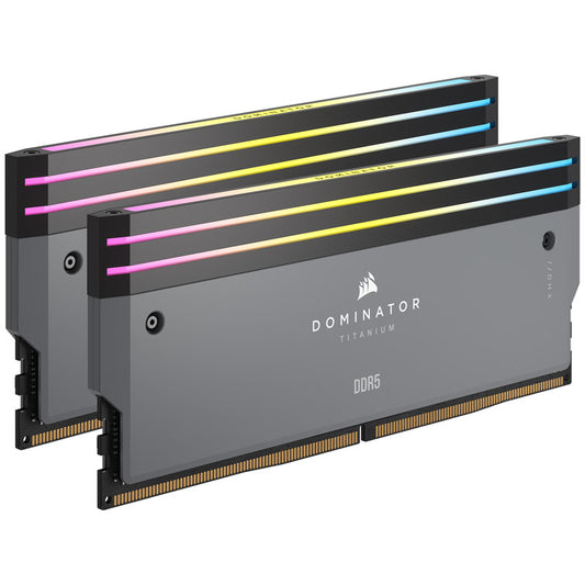 Corsair Dominator Titanium DDR5-6000, CL30, AMD EXPO - 32 GB Dual-Kit, grau