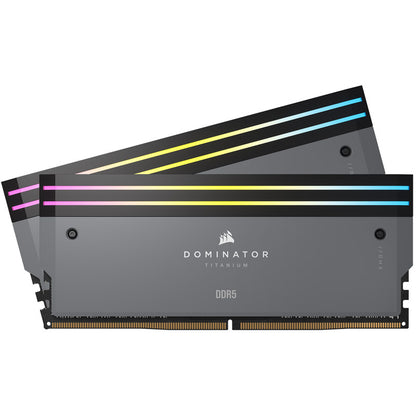 Corsair Dominator Titanium DDR5-6000, CL30, AMD EXPO - 32 GB Dual-Kit, grau