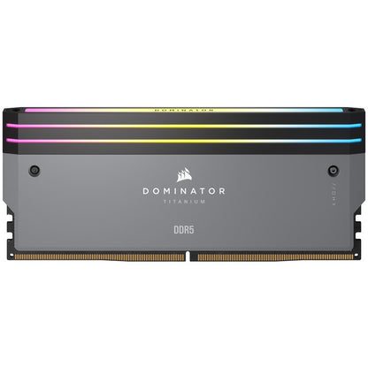 Corsair Dominator Titanium DDR5-6000, CL30, AMD EXPO - 32 GB Dual-Kit, grau