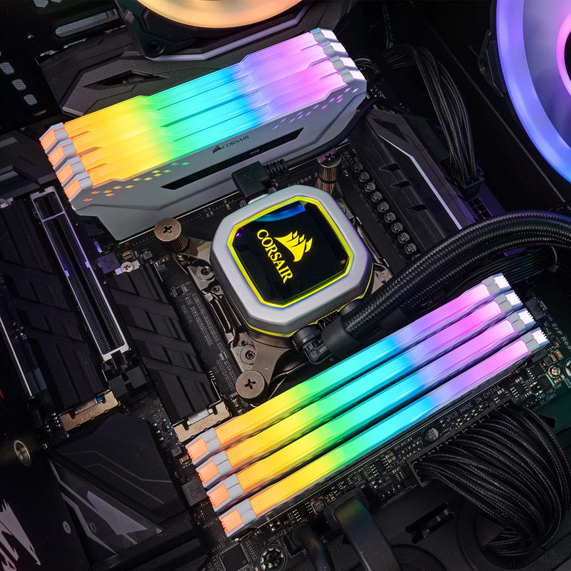 Vengeance RGB PRO-DDR4-16 GB: 2 x 8 GB-DIMM 288-PIN-ungepuffert