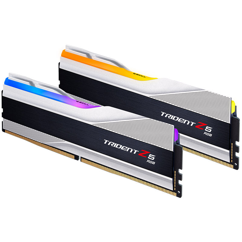 G.Skill Trident Z5 RGB, DDR5-7200, CL34, Intel XMP 3.0 - 32 GB Dual-Kit, silber