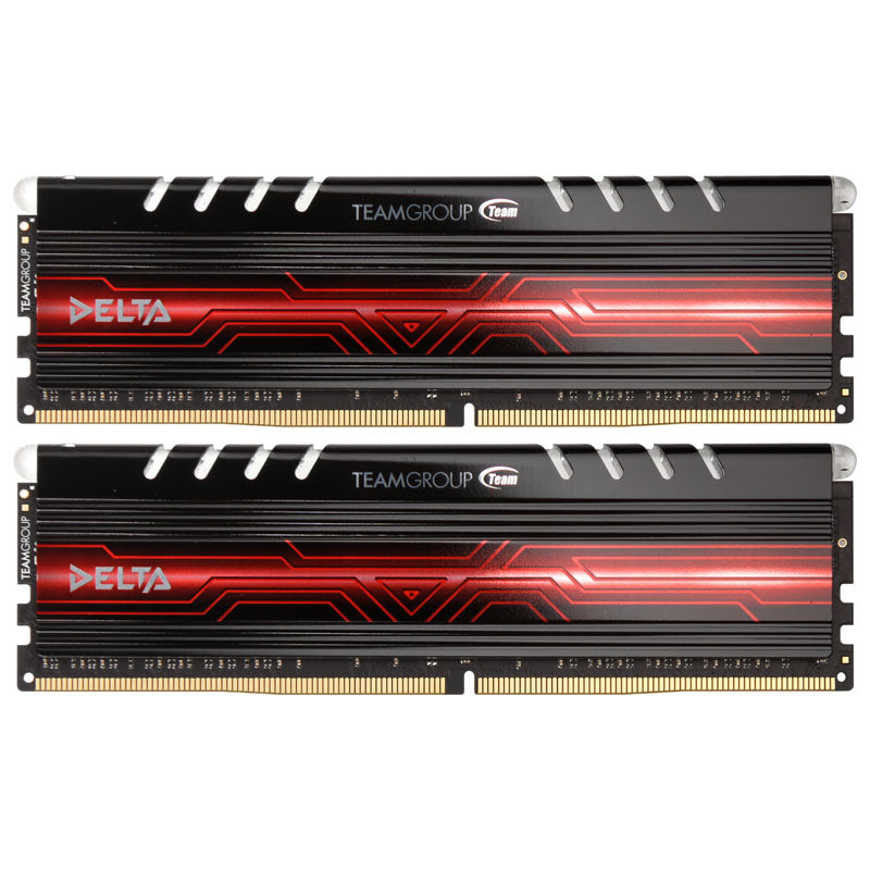 Team Group Delta Series rote LED, DDR4-2400, CL15 - 32 GB Kit