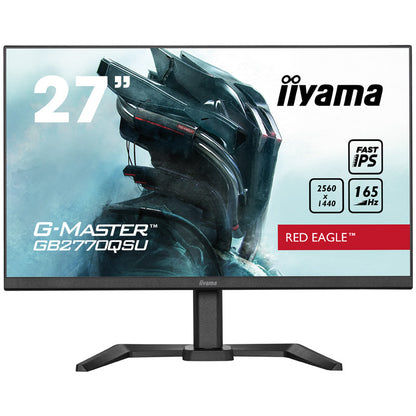 iiyama G-Master GB2770QSU-B5 Red Eagle, 68,6 cm (27 Zoll), 165Hz, FreeSync, IPS - DP, HDMI