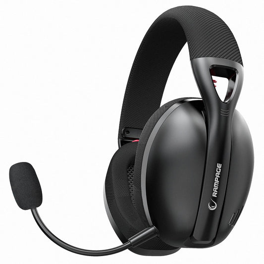 Rampage Crack H11 Black Wireless 2.4G Bluetooth Gaming Headset with Microphone