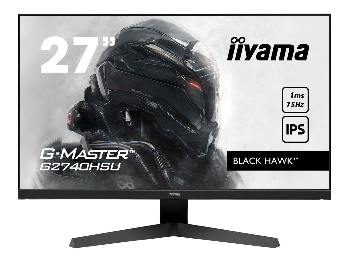 IIYAMA G-Master G2740HSU-B1 Gaming Monitor - 69 cm (27 Zoll). IPS-Panel. FreeSync