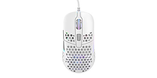 CHERRY XTRFY M42 Gaming Maus - Beidhändig. Optisch. USB Typ-A 16000 DPI. Weiß