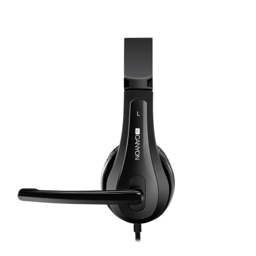 Canyon Headset HSC-1 3.5mm Klinke Mikrofon black retail