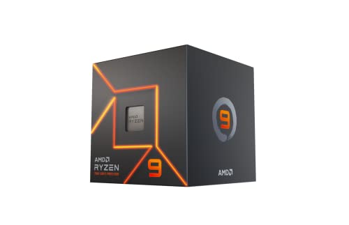 AMD AM5 Ryzen 9 7900 Box 4.0GHz MaxBoost 5.4GHz 12xCore 24xThreads 76MB 65W RGB Wraith Prism Cooler