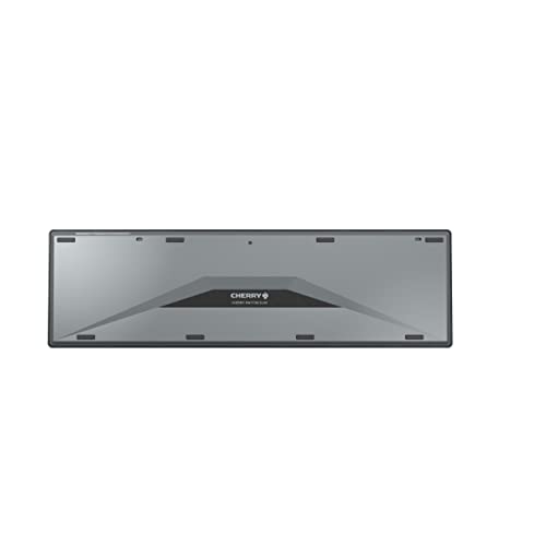 Cherry TAS KW 9100 SLIM Wireless DE-Layout schwarz/silber