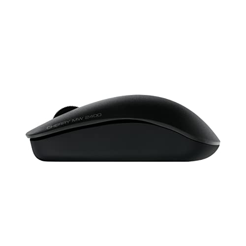 Cherry Mouse MW 2400 black - optisch - 3 Tasten - Wireless