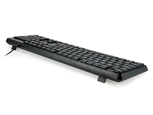 Equip Kabeebundene USB Keyboard schwarz. ugie