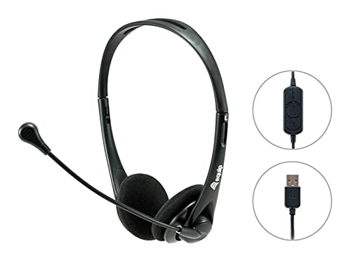 Equip Headset USB 245305 1.8m Kabel.Mikro.int.BedStereosw