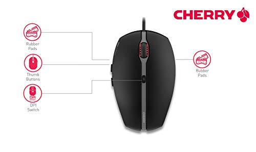 Cherry GENTIX 4K beidhändig Black