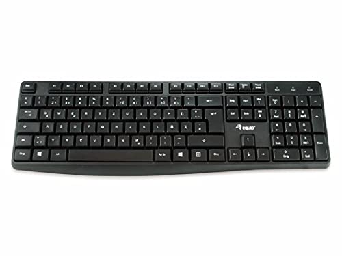 Equip Kabeebundene USB Keyboard schwarz. ugie