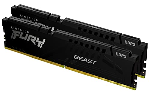 Kingston RAM FURY Beast-64 GB (2 x 32 GB Kit)-DDR5 4800 UDIMM CL38