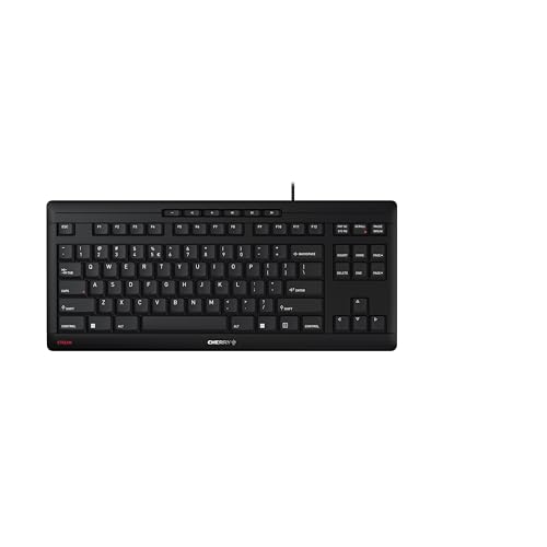 Cherry TAS STREAM KEYBOARD Wireless EU-Layout schwarz