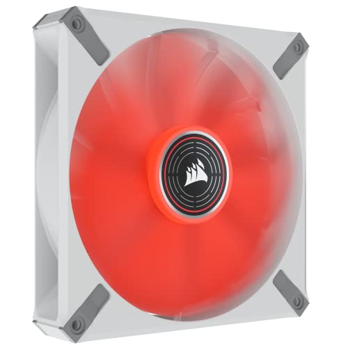 Corsair ML140 LED ELITE WHITE - Rot 140mm Gehäuselüfter