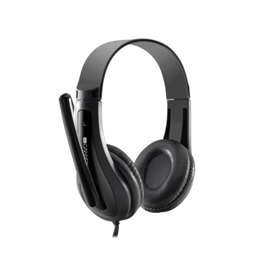 Canyon Headset HSC-1 3.5mm Klinke Mikrofon black retail