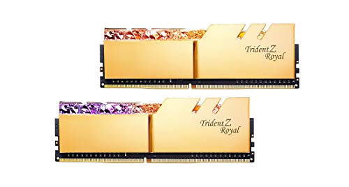 G.Skill Trident Z Royal Series-DDR4-Kit-64 GB: 2 x 32 GB-DIMM 288-PIN-2666 MHz / PC4-21300-ungepuffert