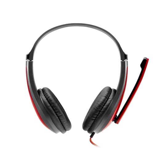 Canyon Headset HSC-1 3.5mm Klinke Mikrofon black/red retail