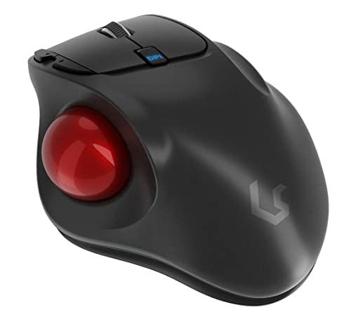 Keysonic MSM KSM-6101RF-EGT Wireless ERGO Trackball grau retail